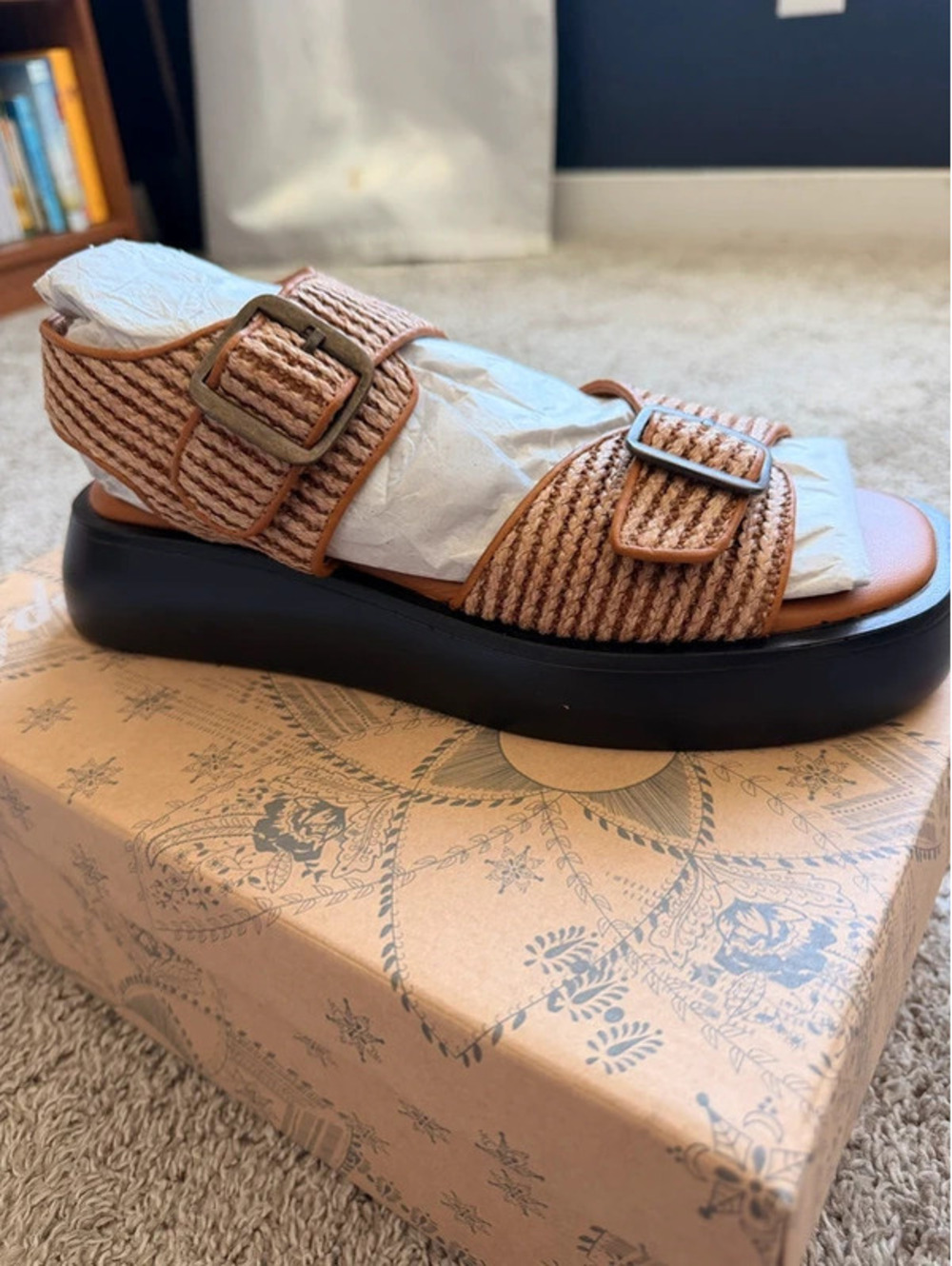 Free People Mandi Weave Size 8.5 Sandal NWT